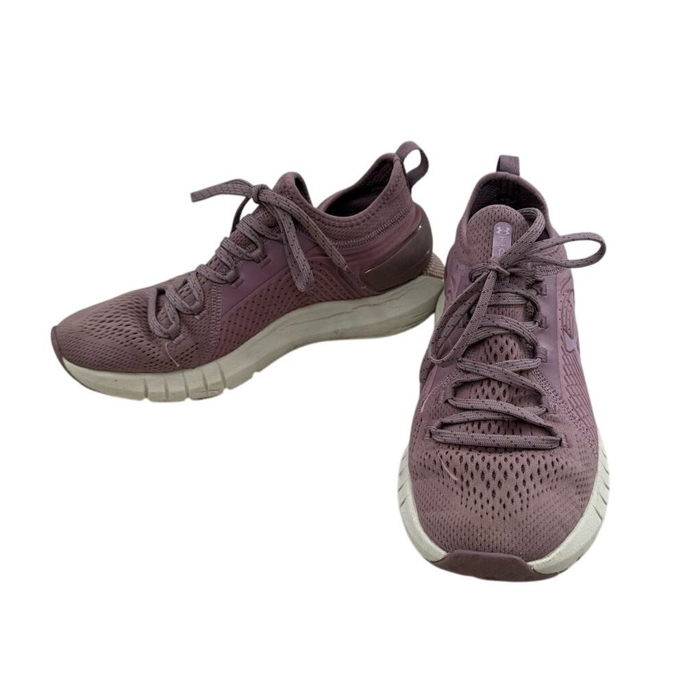 Under Armour HOVR Purple Running Shoe Womens 9